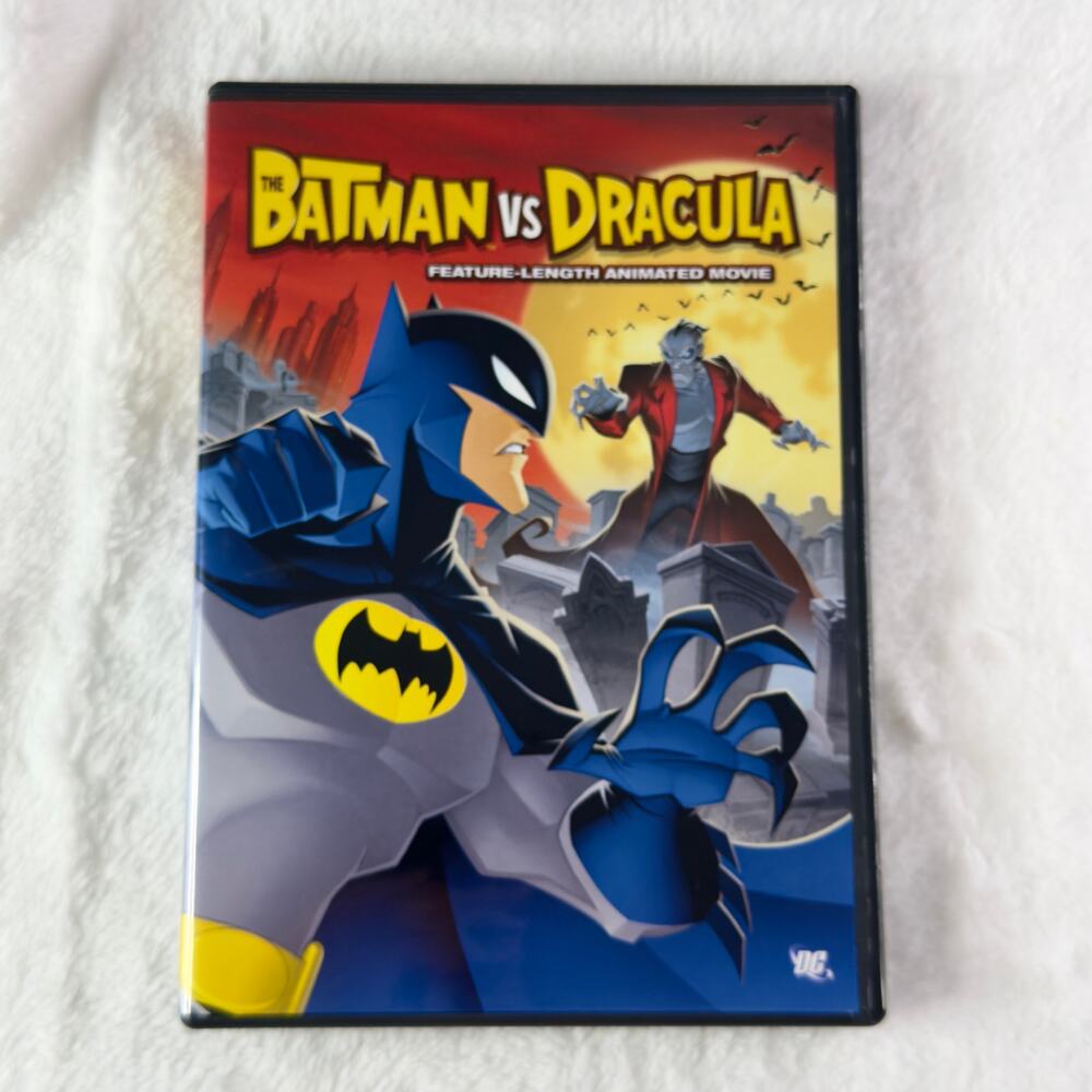 Batman vs Dracula DVD 2005 Animated Movie DC Comics Warner Bros Feature-Length
